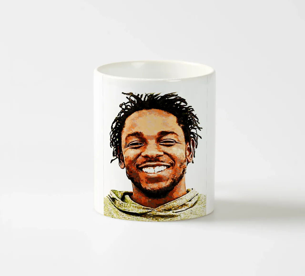 kendrick lamar Arte tazza in ceramica da music soul