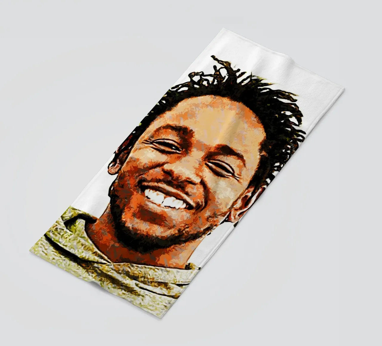 kendrick lamar Art serviette de plage de music soul