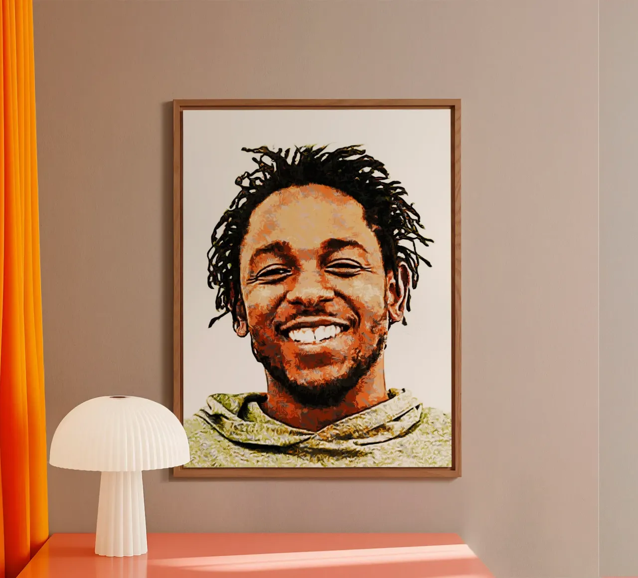 kendrick lamar Arte alluminio dibond da music soul