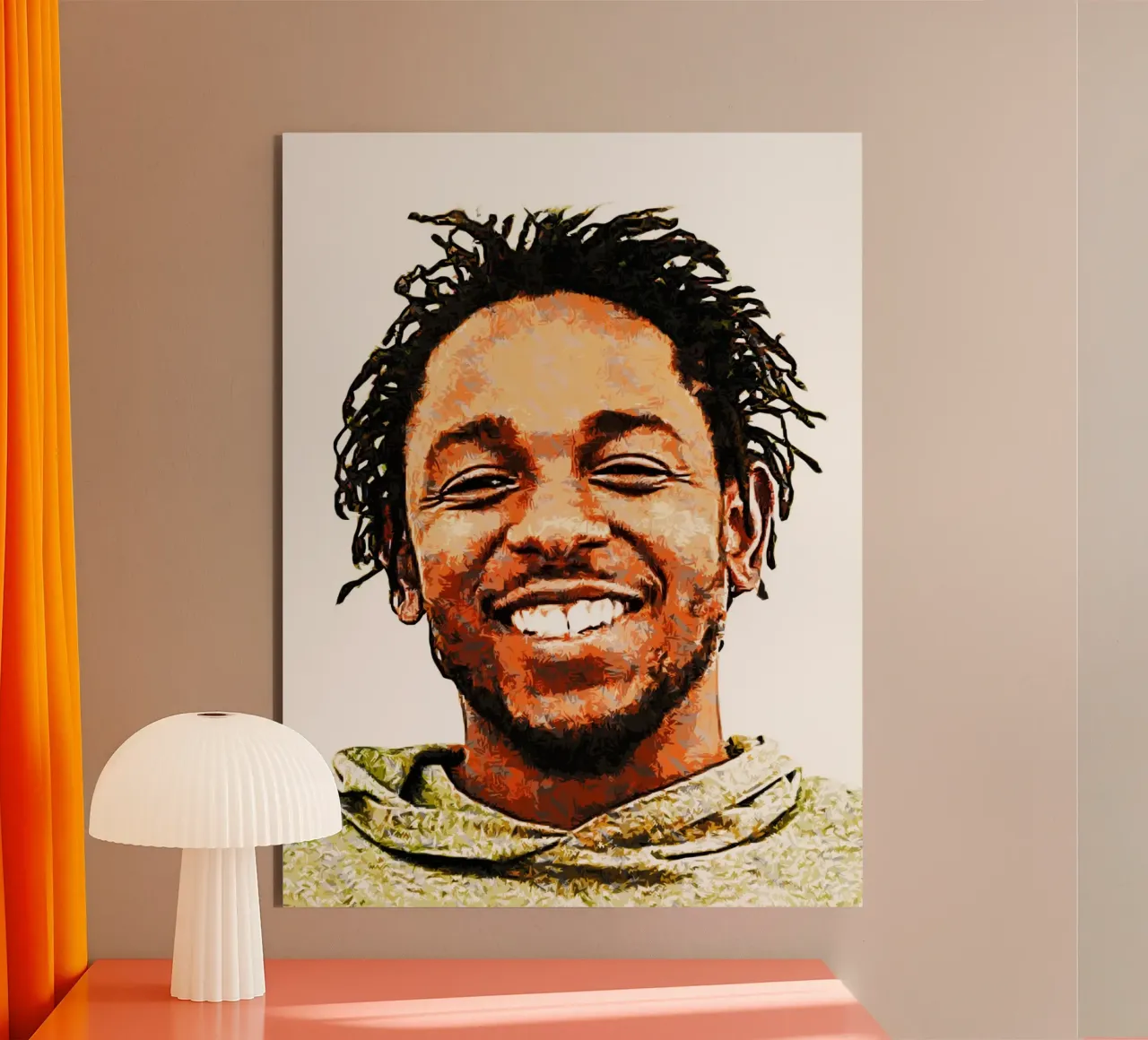 kendrick lamar Arte alluminio dibond da music soul
