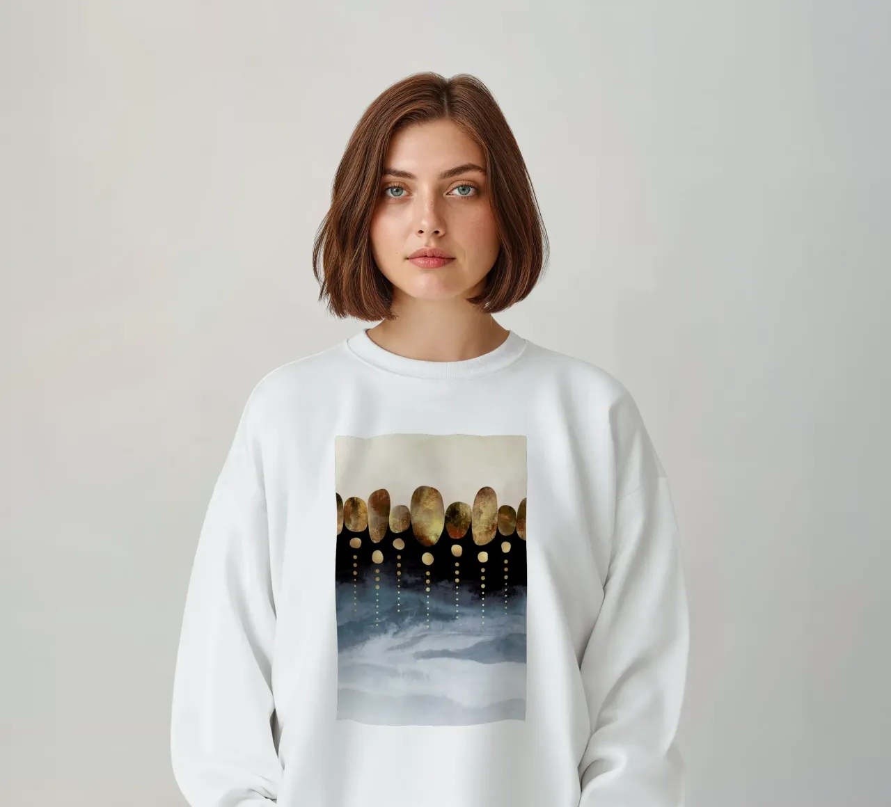 Natural Abstraction sweatshirt by Elisabeth Fredriksson