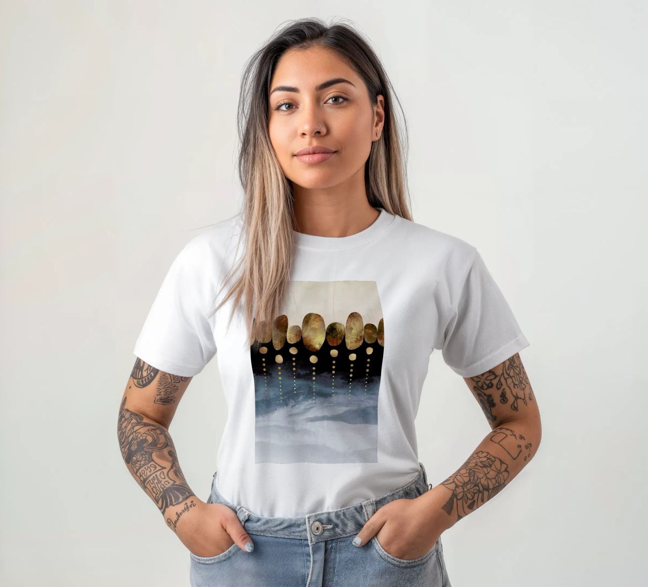 Natural Abstraction t-shirt by Elisabeth Fredriksson