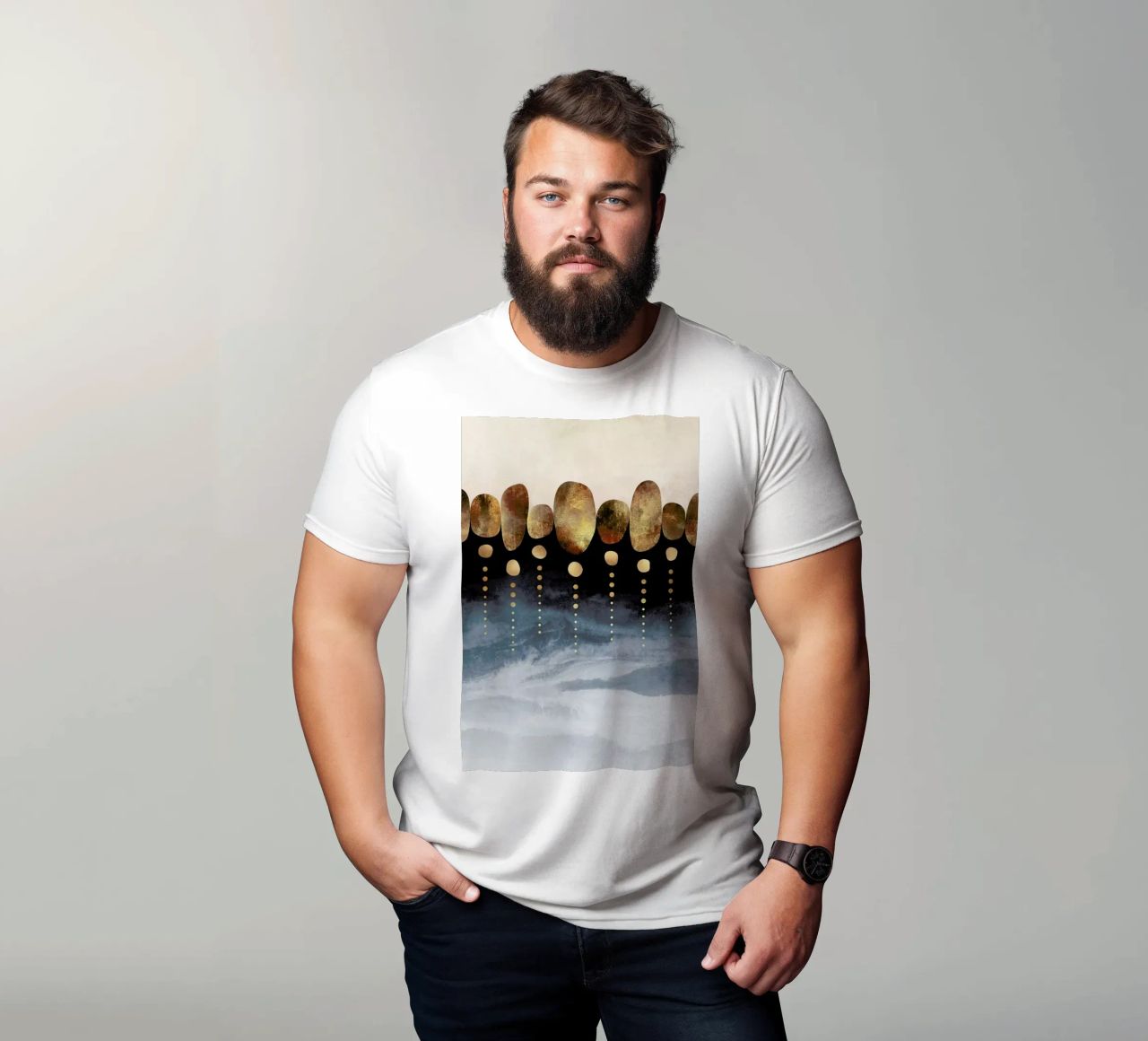 Natural Abstraction t-shirt by Elisabeth Fredriksson