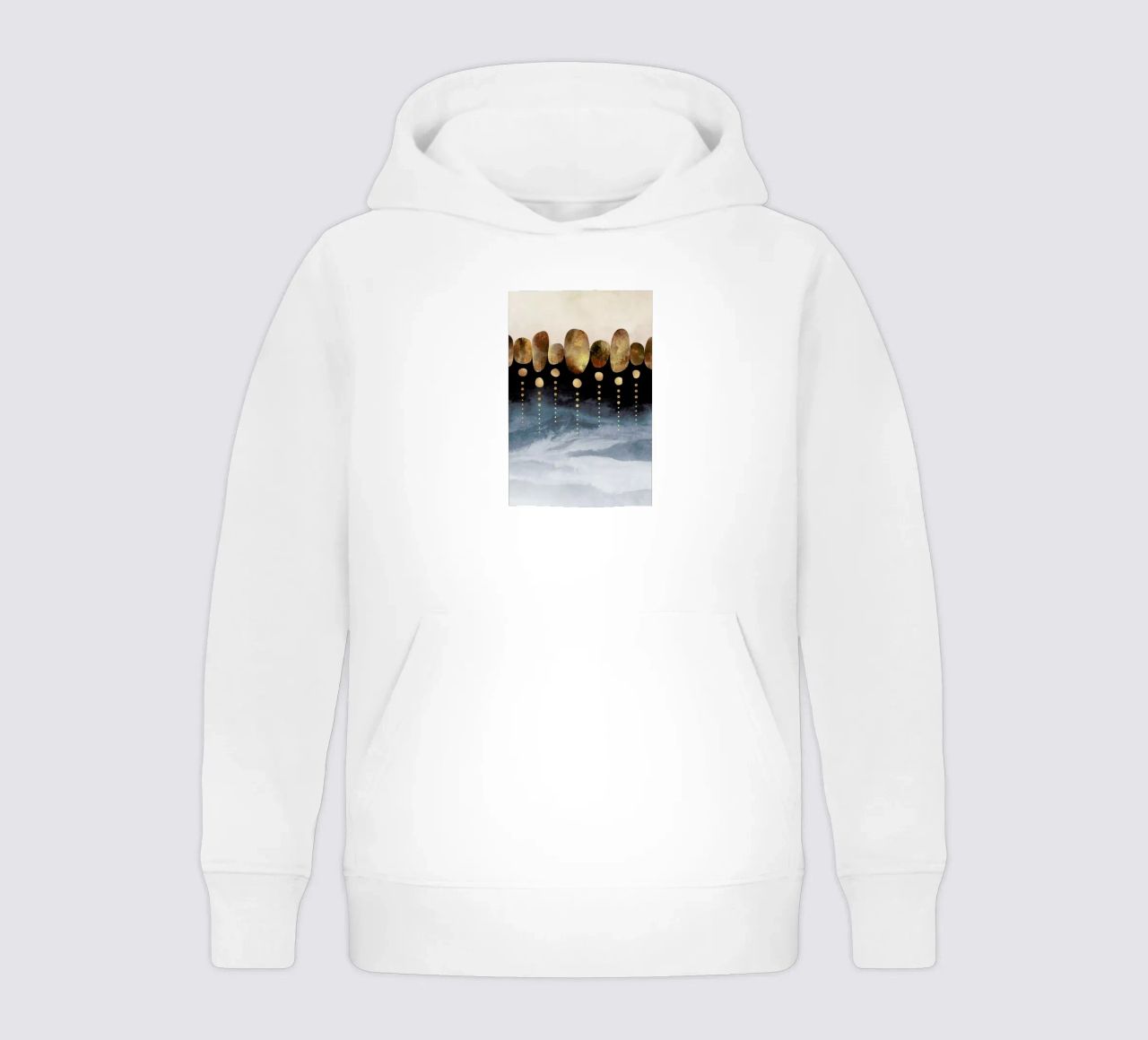 Natural Abstraction sudadera con capucha para niño de Elisabeth Fredriksson
