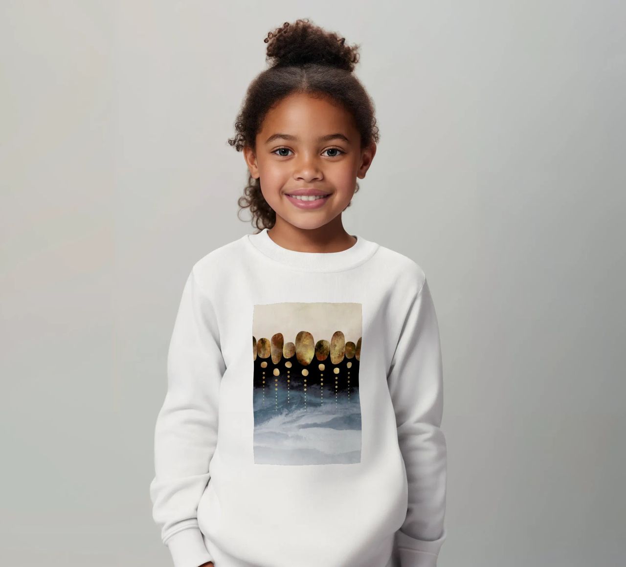 Natural Abstraction sudadera para niño de Elisabeth Fredriksson
