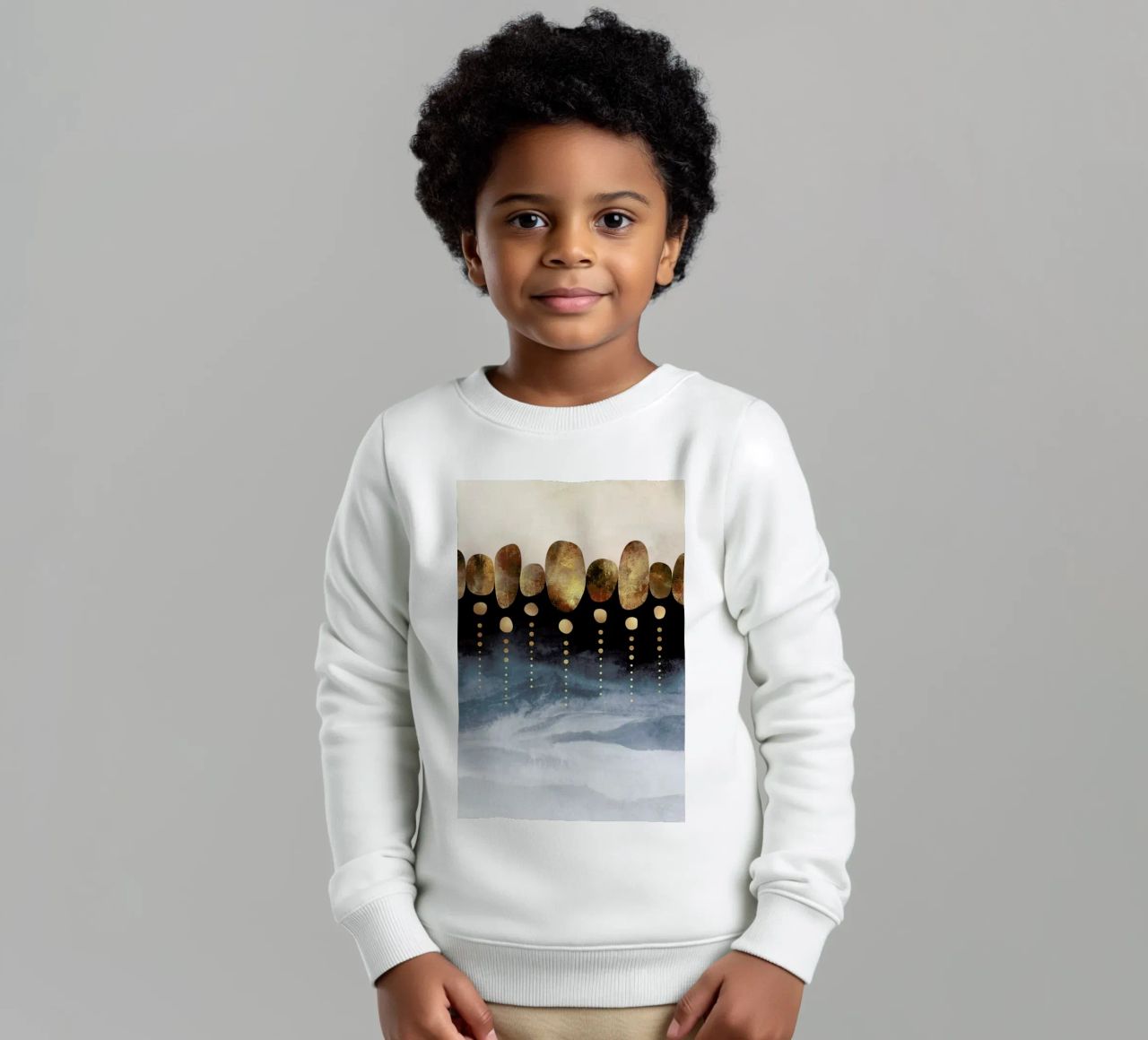 Natural Abstraction sudadera para niño de Elisabeth Fredriksson