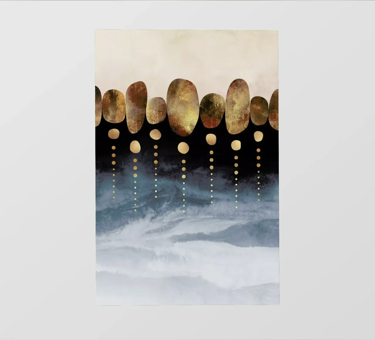 Natural Abstraction telo in pvc da Elisabeth Fredriksson