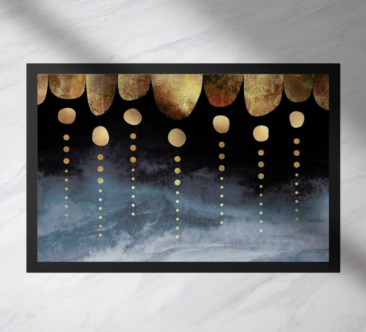Natural Abstraction doormat by Elisabeth Fredriksson