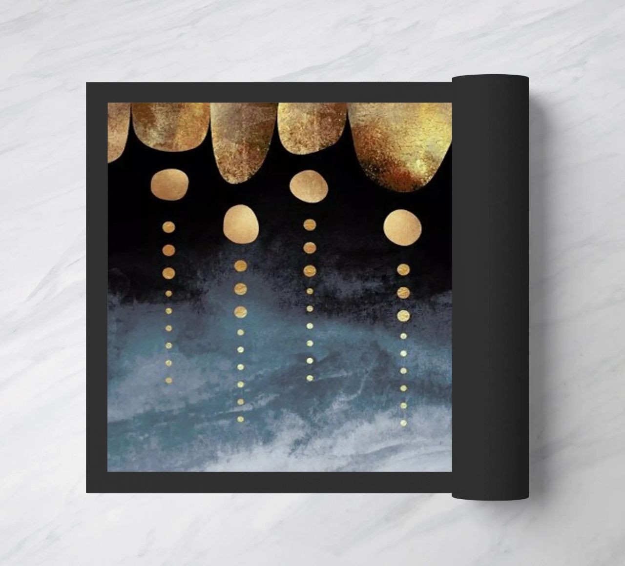 Natural Abstraction doormat by Elisabeth Fredriksson