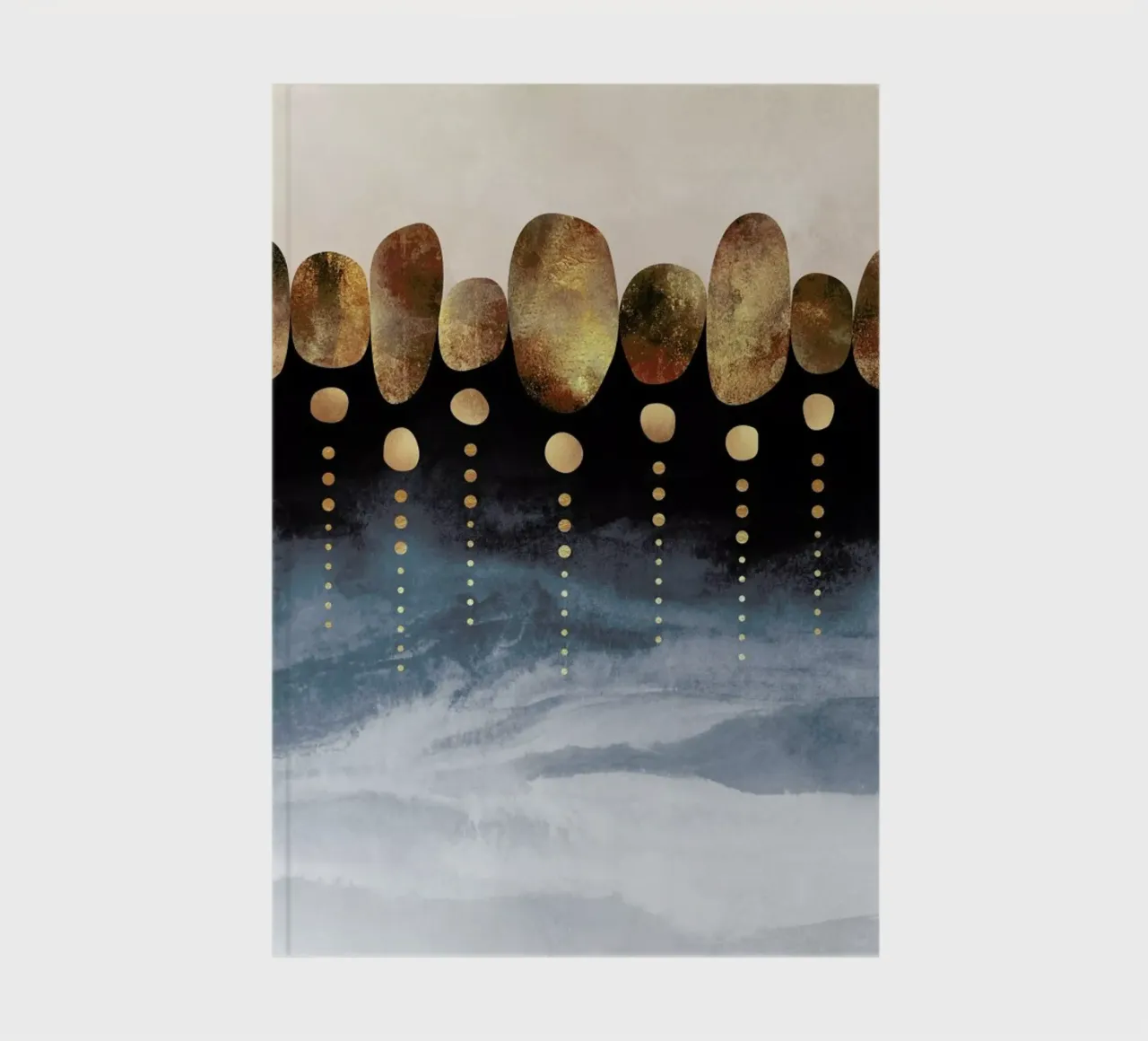 Natural Abstraction Notizbuch von Elisabeth Fredriksson