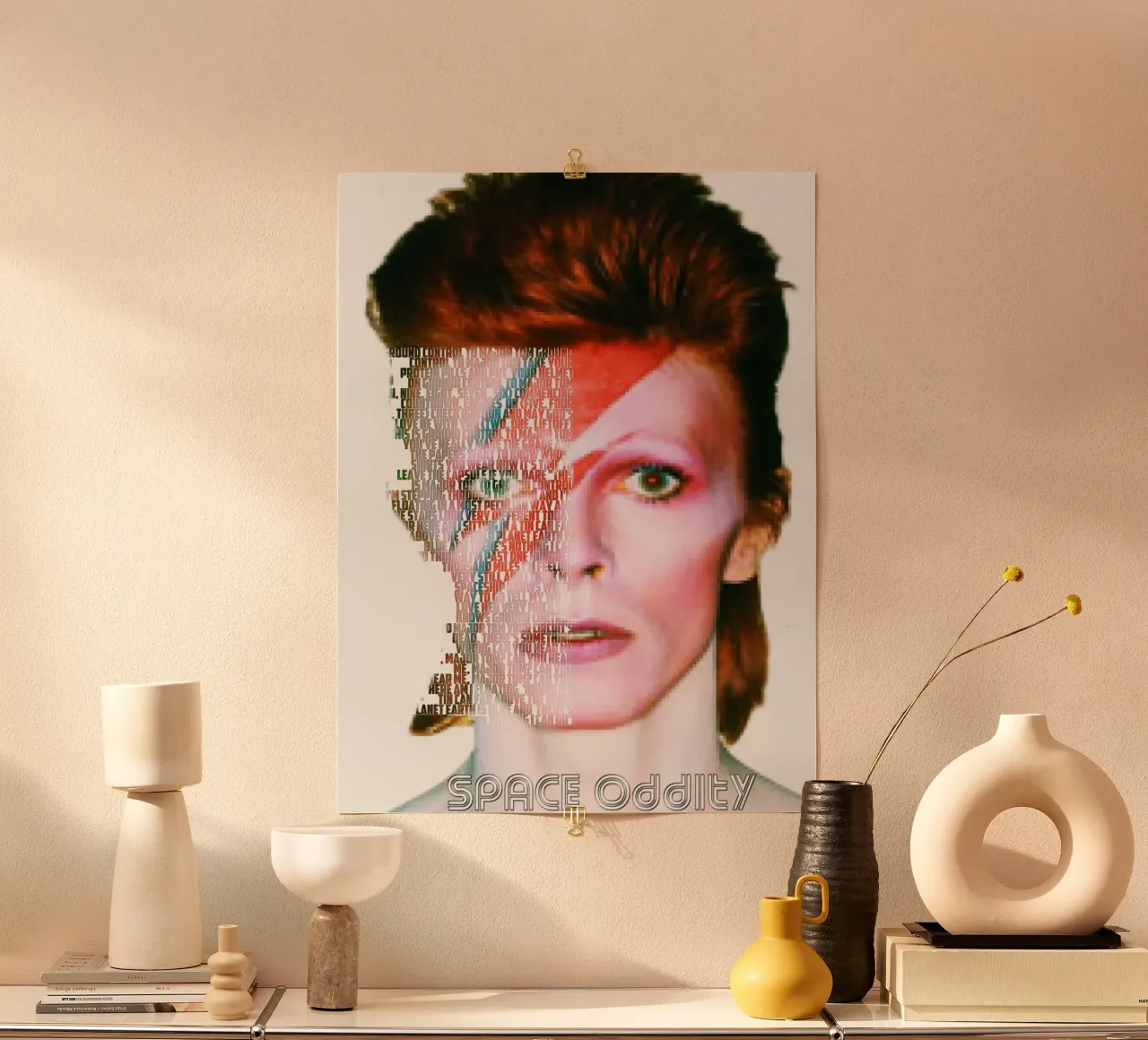 Space Oddity poster da Gunawan Rb