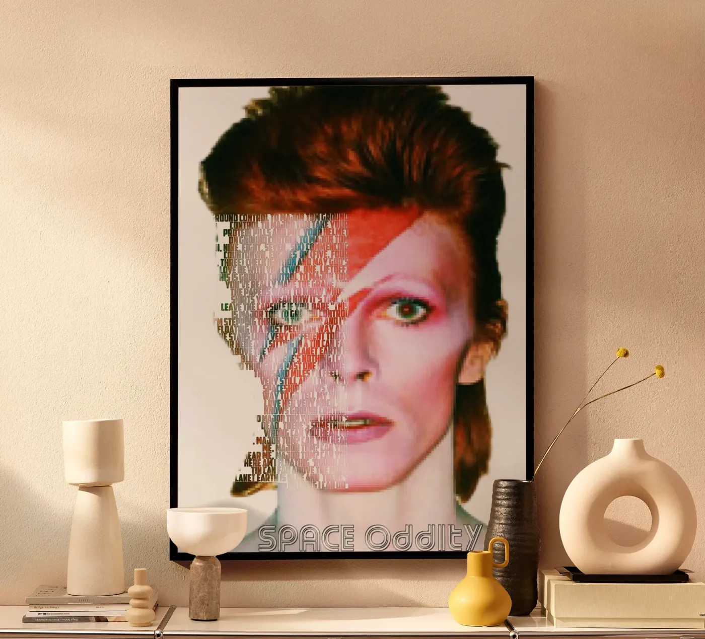 Space Oddity poster by Gunawan Rb