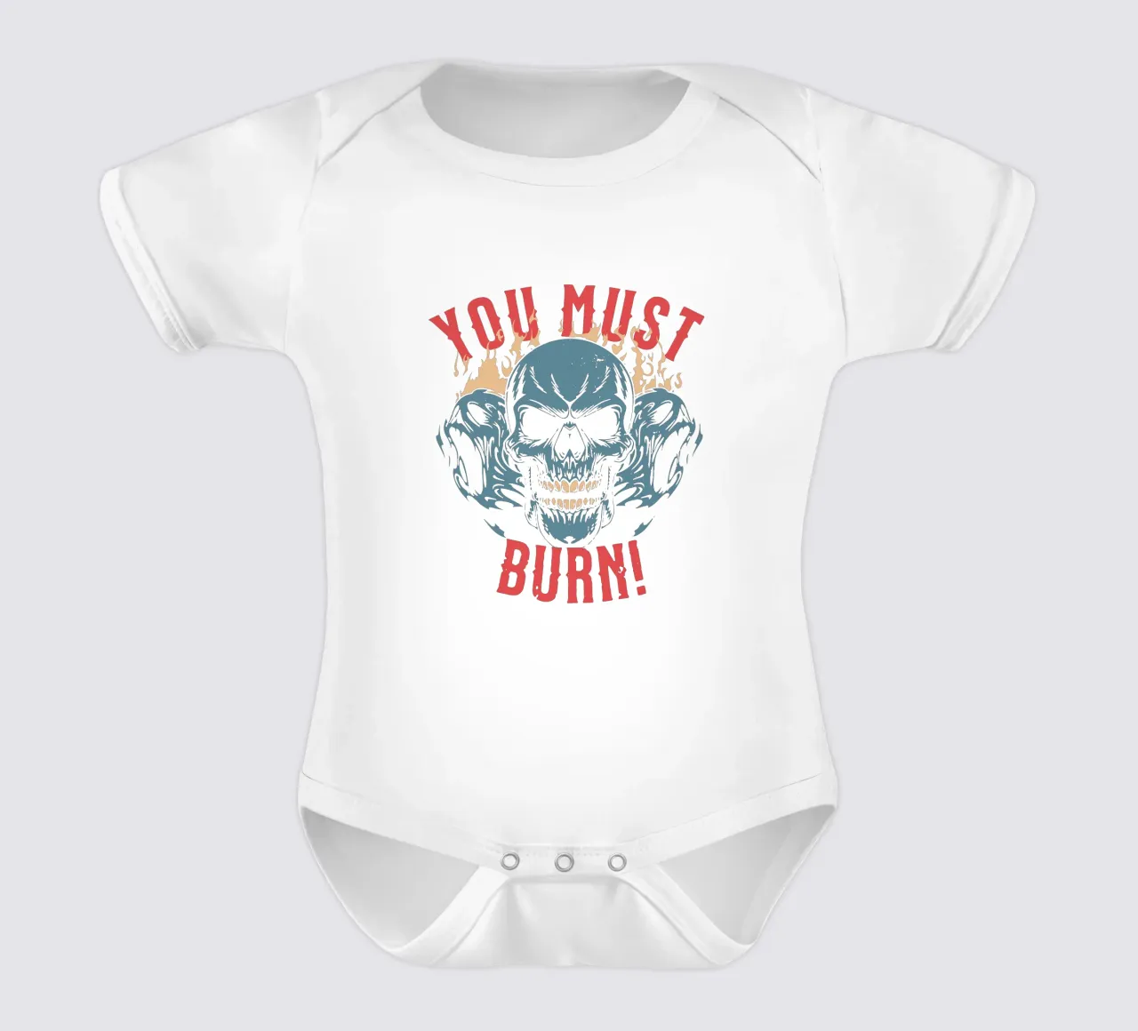 Devi bruciare body neonato maniche corte da Gunawan Rb