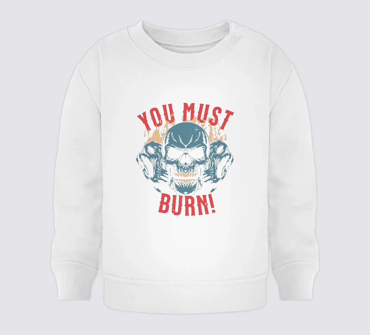 Devi bruciare felpa neonato da Gunawan Rb