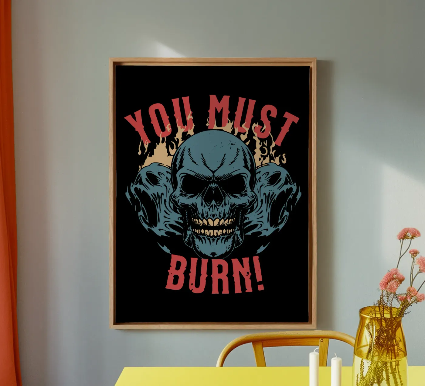 Devi bruciare tela da Gunawan Rb