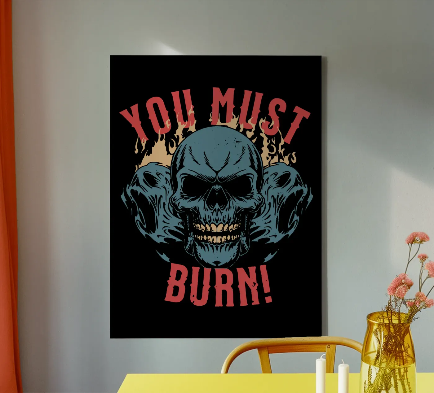 Devi bruciare tela da Gunawan Rb