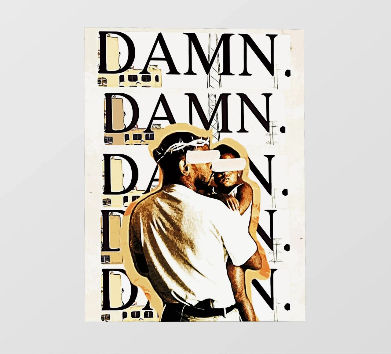 Damn Damn kendrick lamar 2 Art papier peint photo de music soul