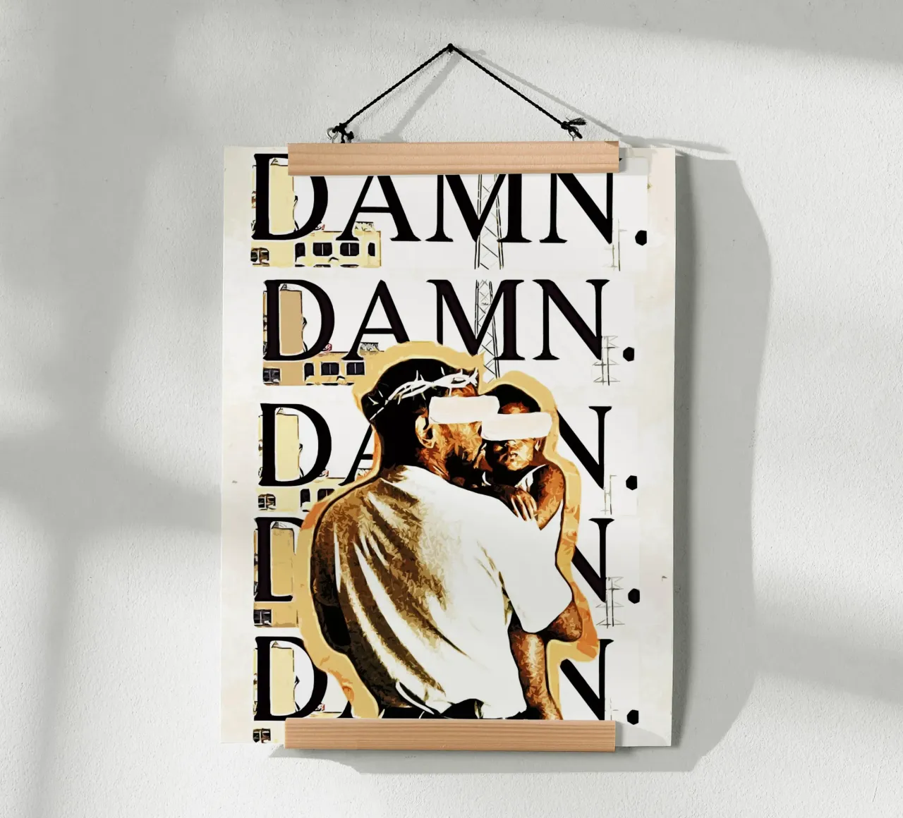 Dannazione Dannazione Kendrick Lamar 2 Arte carta hahnemühle da music soul