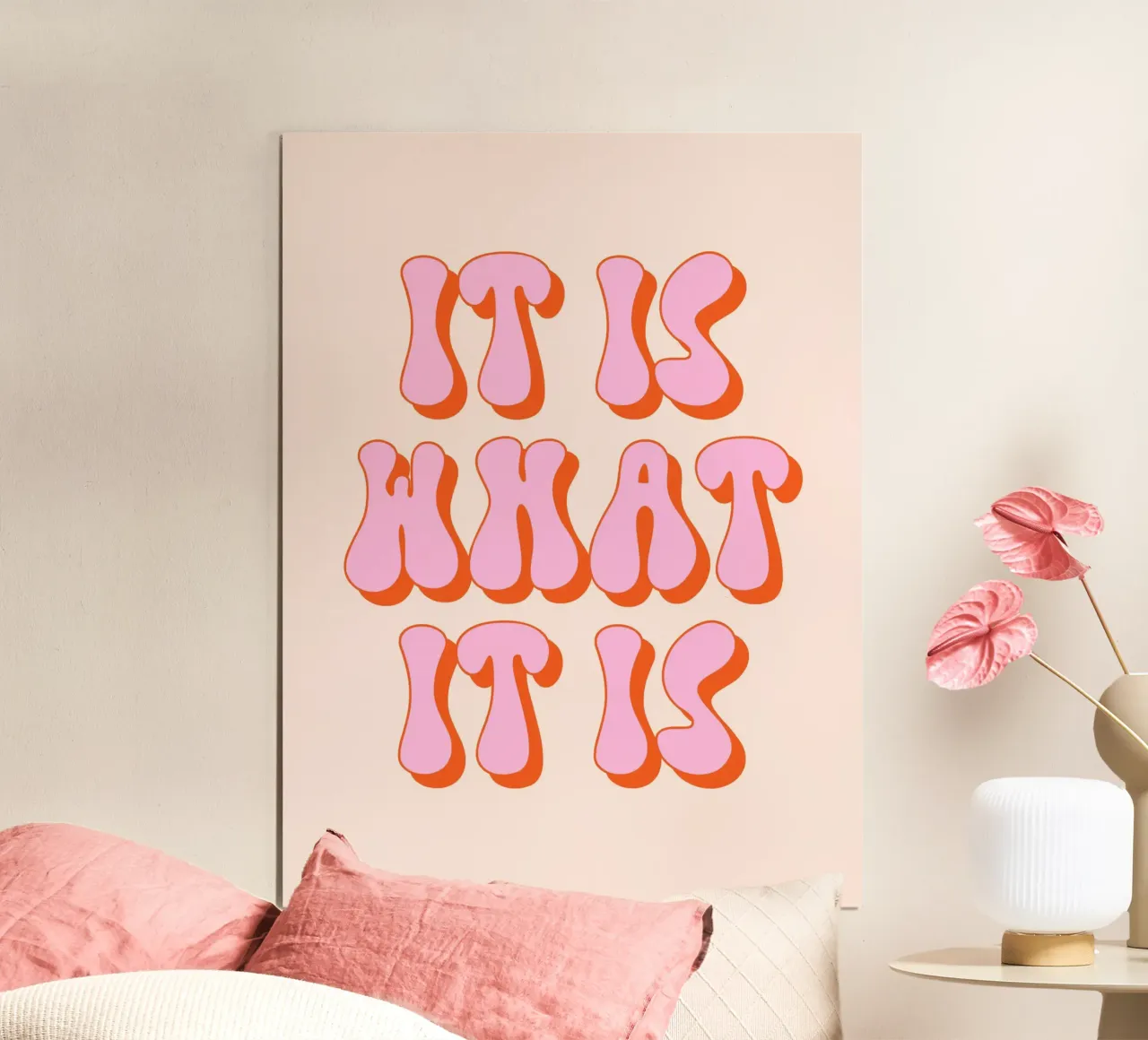 Citation : "C'est ce que c'est poster de Paigaam Studio