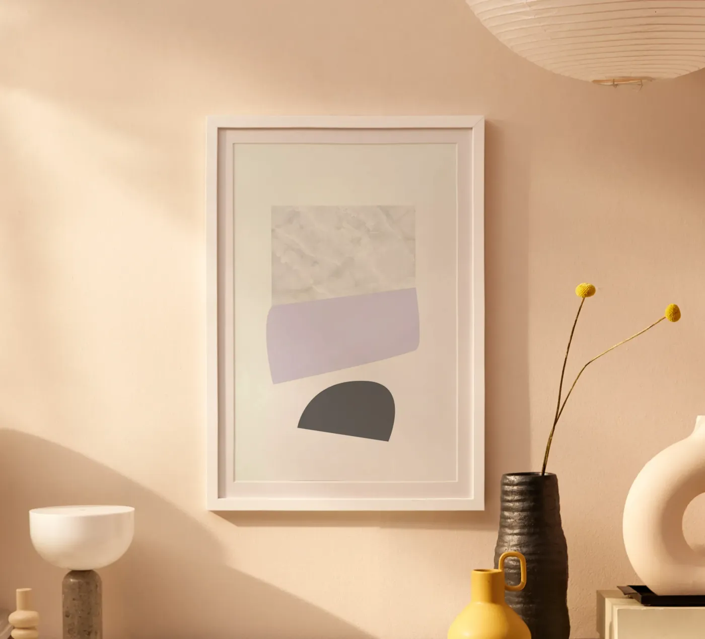 Pastel Shapes poster da petiteCAPS