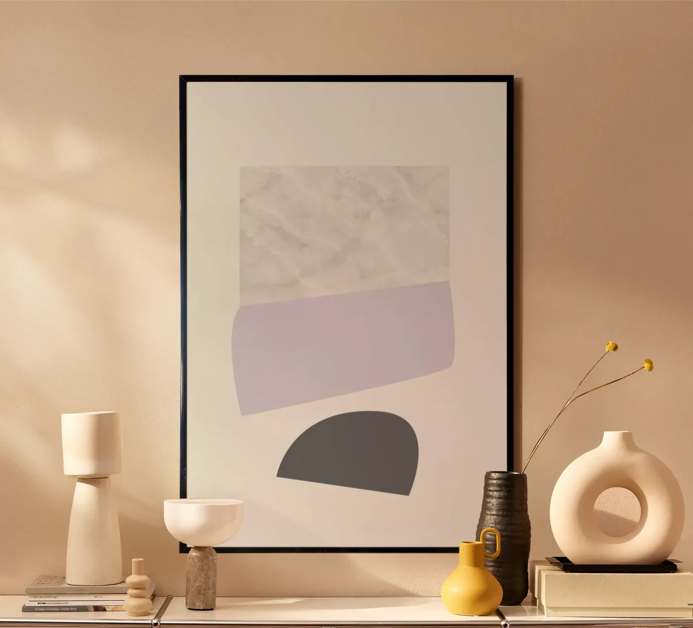 Pastel Shapes poster da petiteCAPS