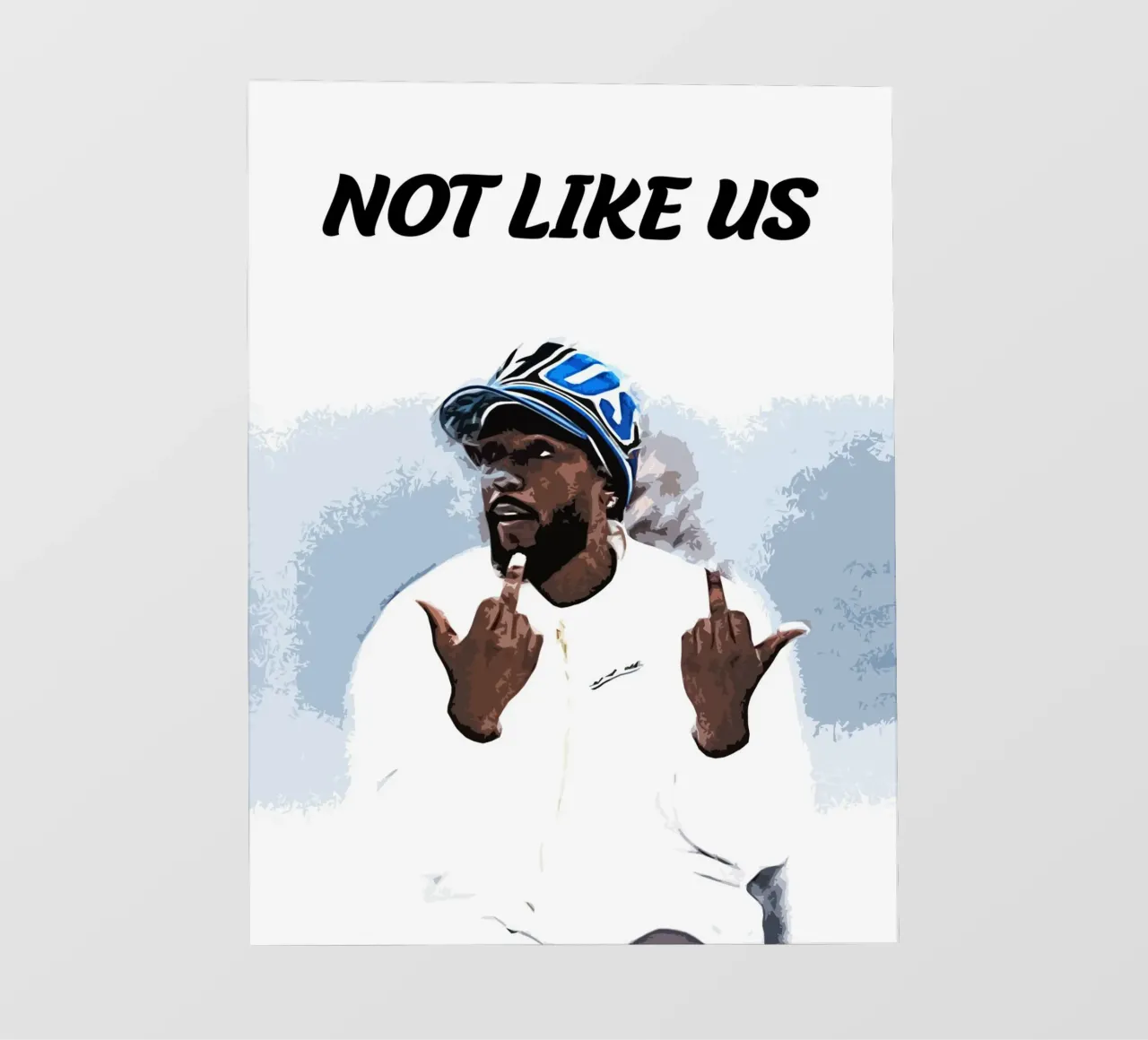 Nicht wie wir kendrick lamar 1 Kunst Fototapete von music soul