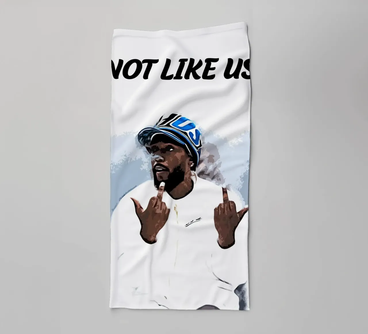 Nicht wie wir kendrick lamar 1 Kunst Handtuch von music soul