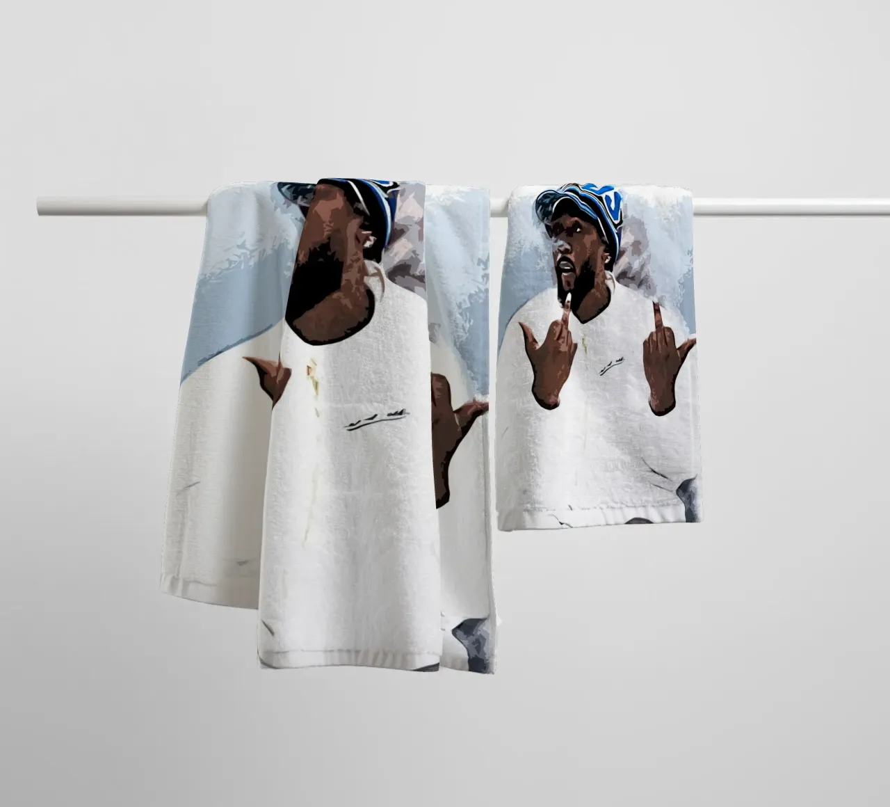 Nicht wie wir kendrick lamar 1 Kunst Handtuch von music soul