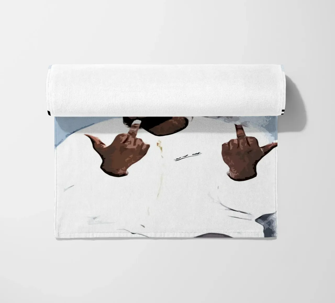 Not Like Us kendrick lamar 1 Art beach towel by music soul