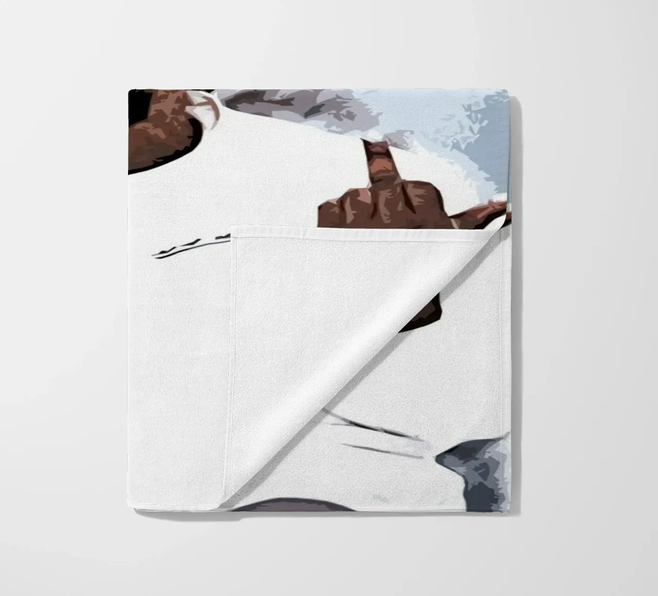 Not Like Us kendrick lamar 1 Art beach towel by music soul
