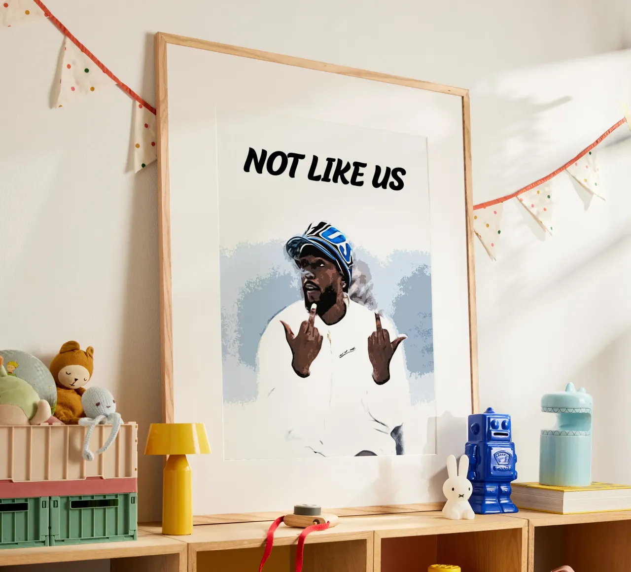 Nicht wie wir kendrick lamar 1 Kunst Hahnemühle von music soul