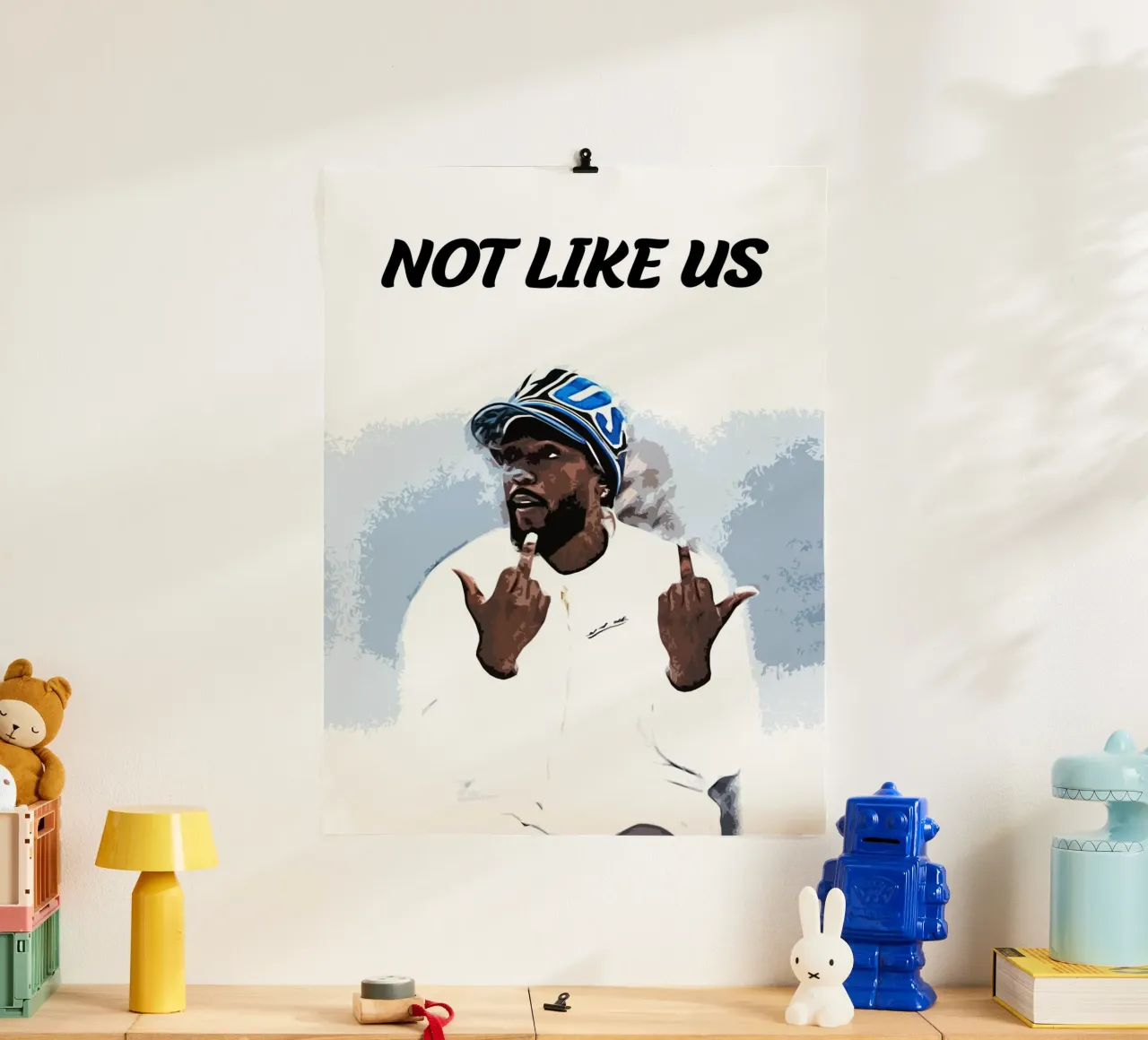 Nicht wie wir kendrick lamar 1 Kunst Hahnemühle von music soul