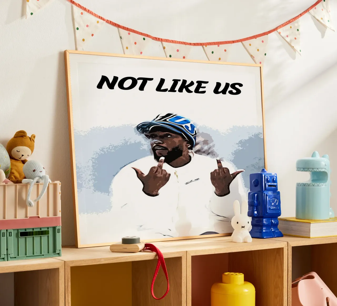 Nicht wie wir kendrick lamar 1 Kunst Hahnemühle von music soul