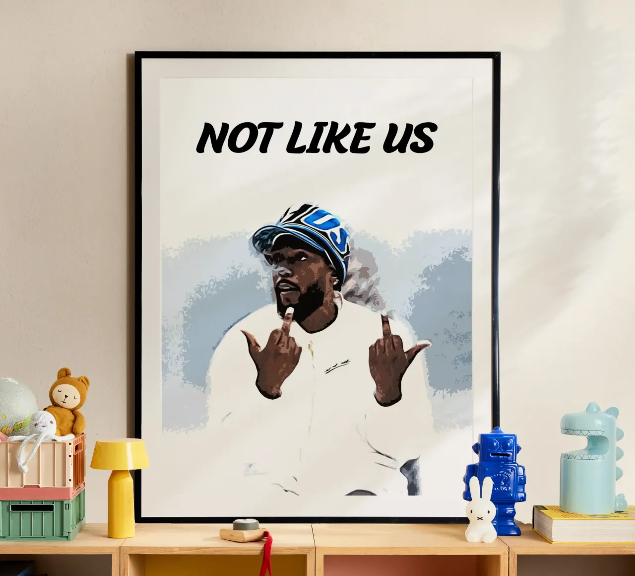 Nicht wie wir kendrick lamar 1 Kunst Hahnemühle von music soul