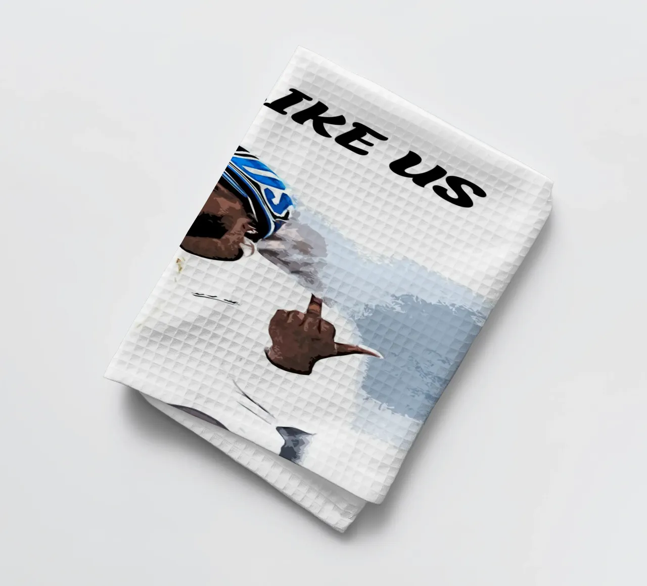 Nicht wie wir kendrick lamar 1 Kunst Geschirrtuch von music soul