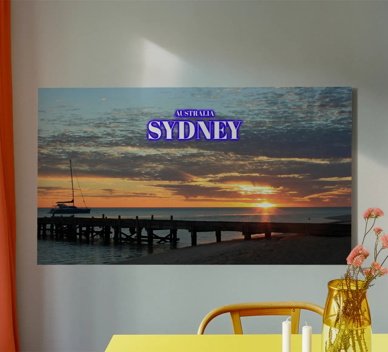 Alba di Sydney - Australia tela con Cornice a cassetta da surfer28