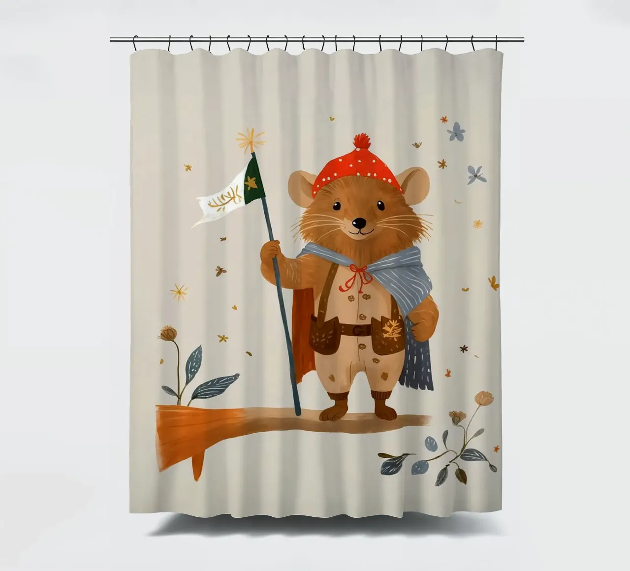 Esploratore della foresta tenda da doccia da KidzStudio