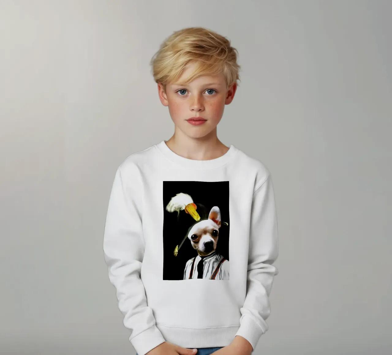 Petit Pablo felpa bambino da Tein Lucasson