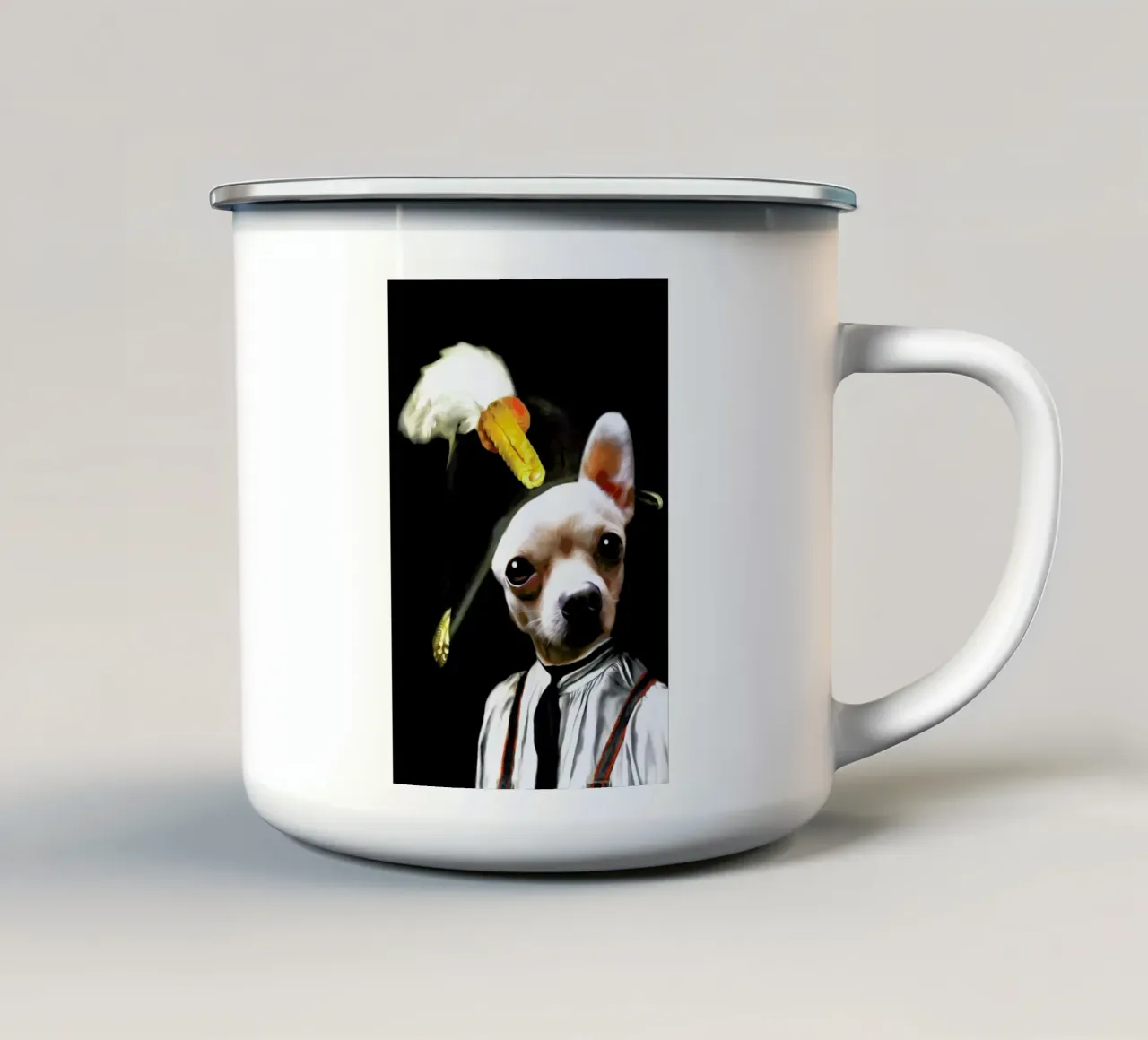 Petit Pablo tazza in smalto da Tein Lucasson