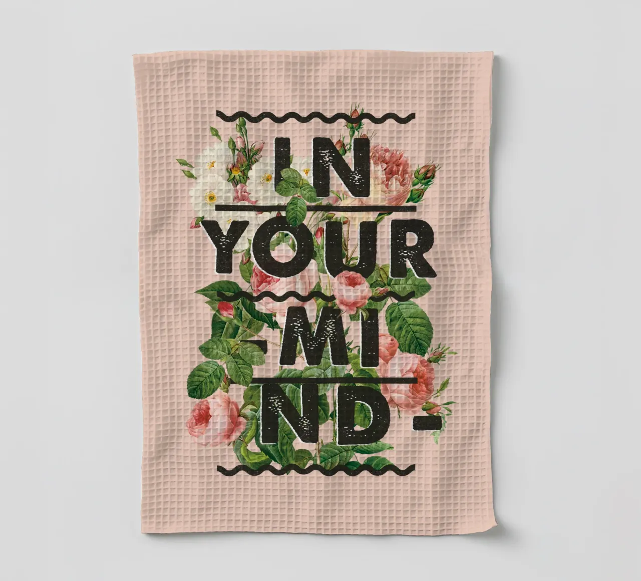 in Your Mind tea towel by Gunawan Rb