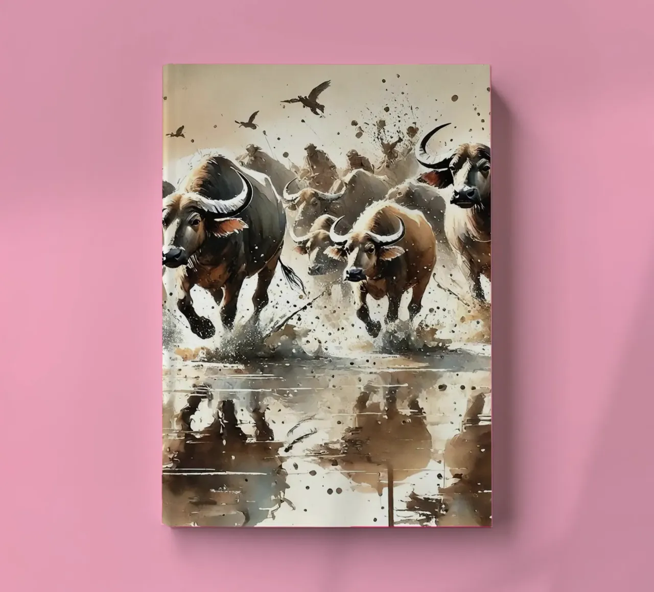 Réflexion sur le Buffalo Run carnet de notes de Chromatic Fusion Studio