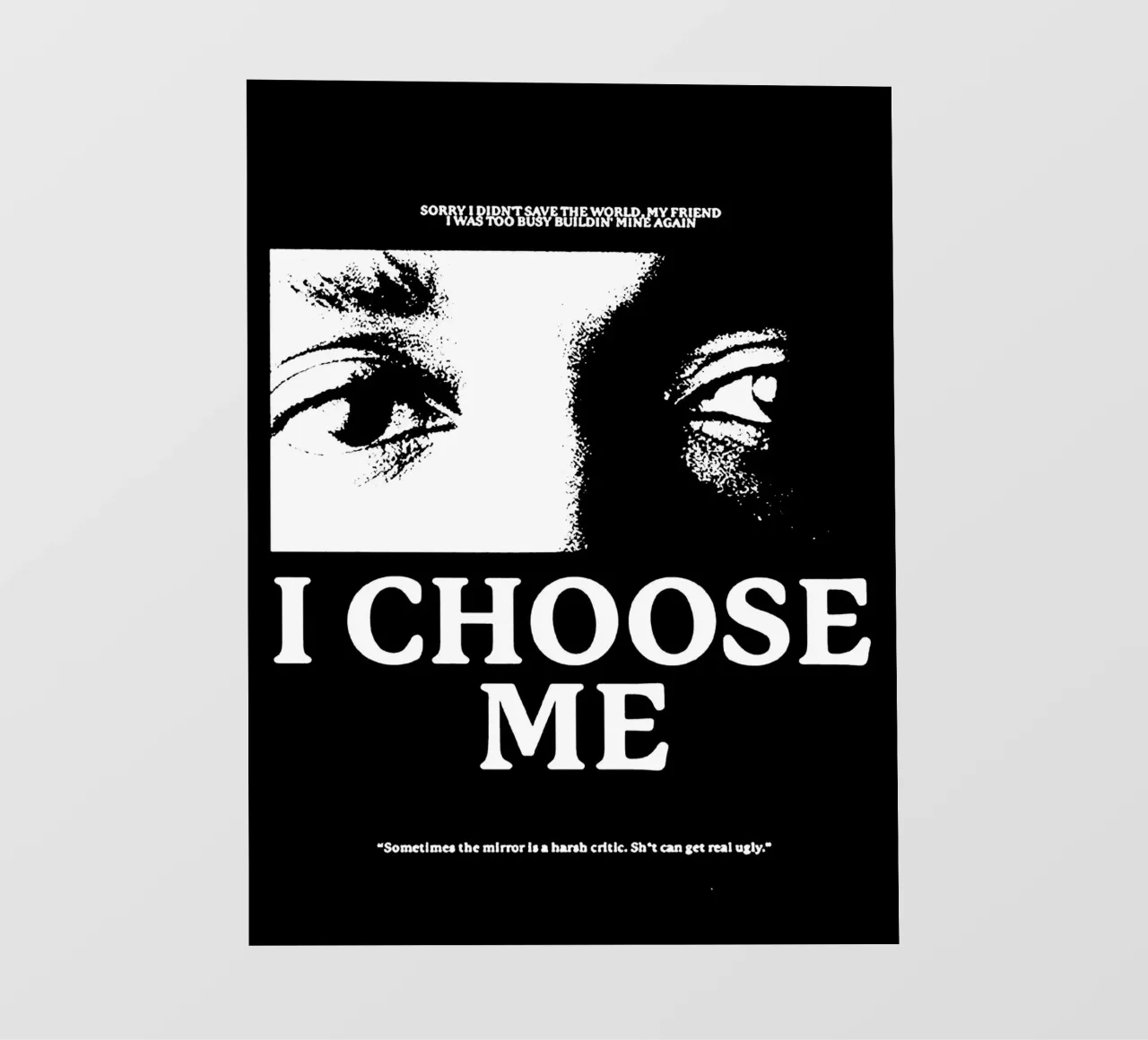I Choose Me kendrick lamar Arte pellicola backlit da music soul