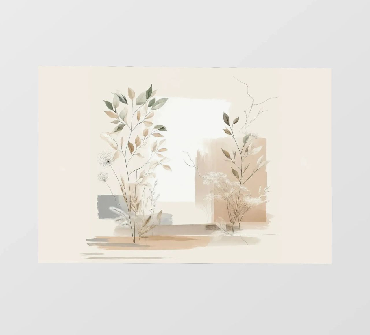Tranquilizadora escena natural papel para pared de Chromatic Fusion Studio
