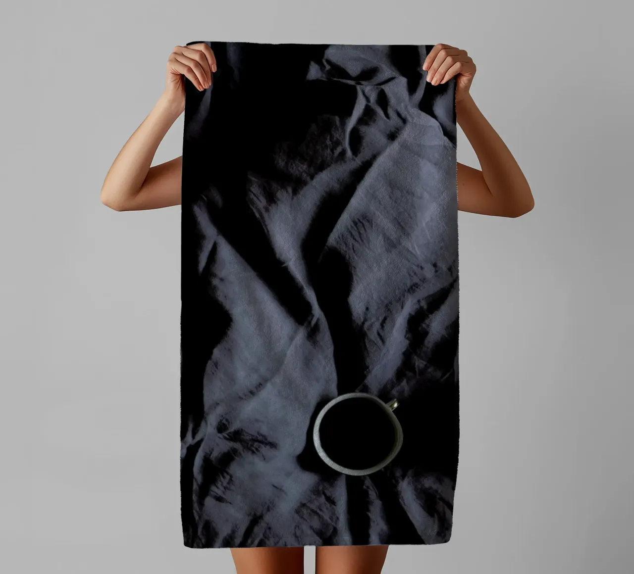 Coffee Time In Bed- Me & You towel by Studio Nahili