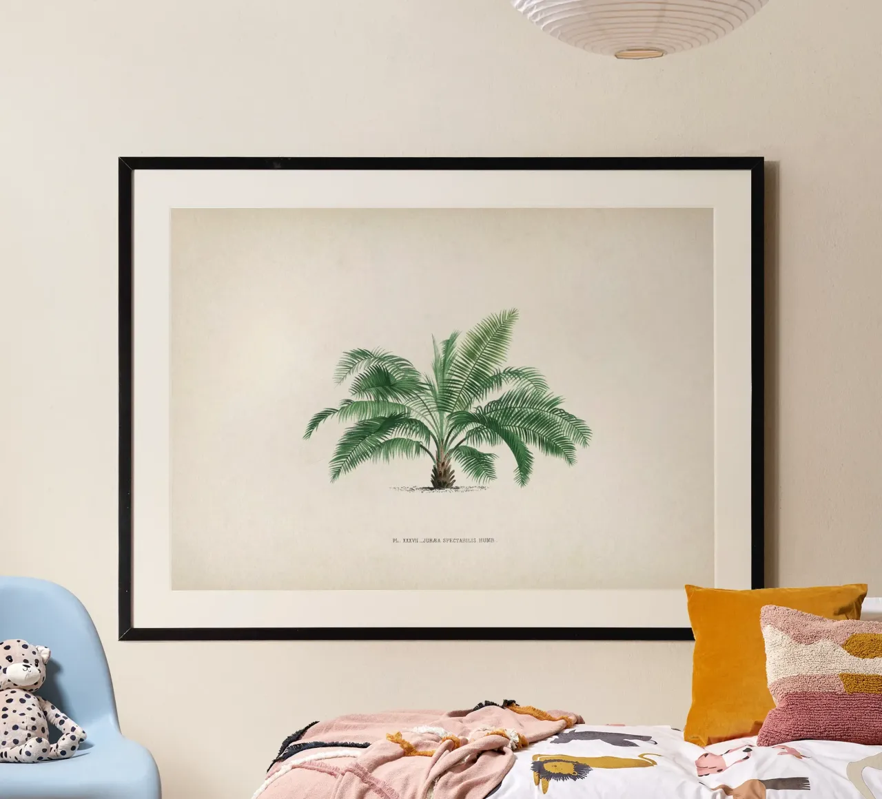 Vintage Kerchove 1 Les Palmiers 37 poster con telaio in plastica da Vintage Print Collection