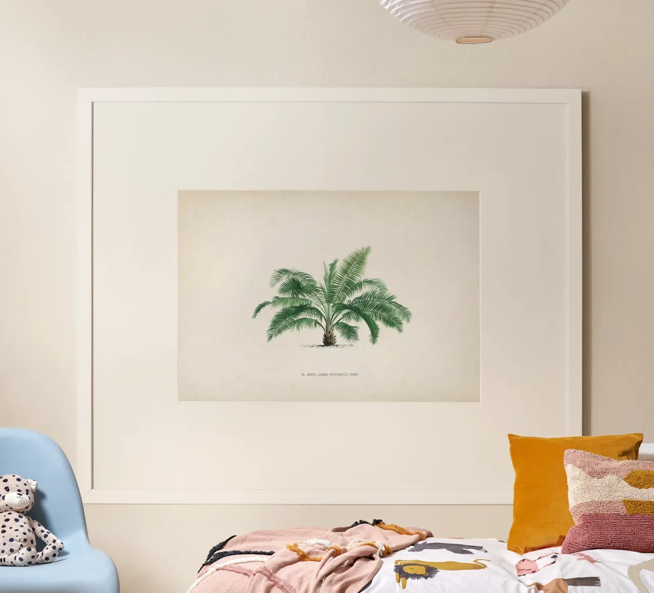 Vintage Kerchove 1 Les Palmiers 37 poster con telaio in plastica da Vintage Print Collection