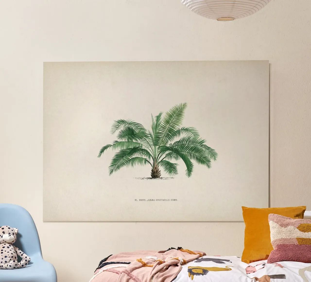 Vintage Kerchove 1 Les Palmiers 37 poster con telaio in plastica da Vintage Print Collection