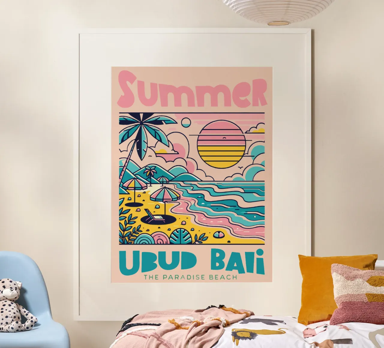 Estate Ubud Bali poster da Gunawan Rb