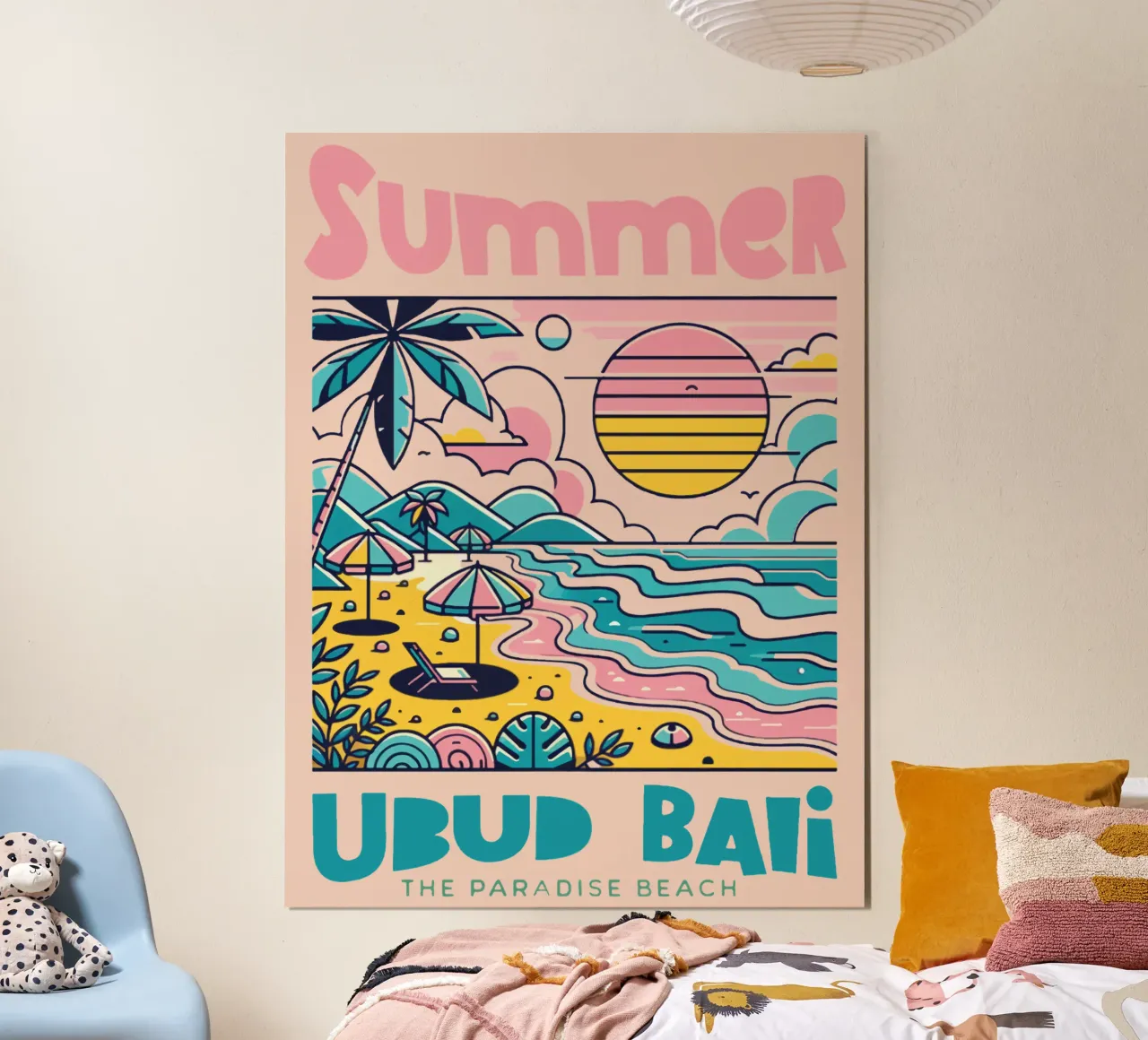 Estate Ubud Bali poster da Gunawan Rb