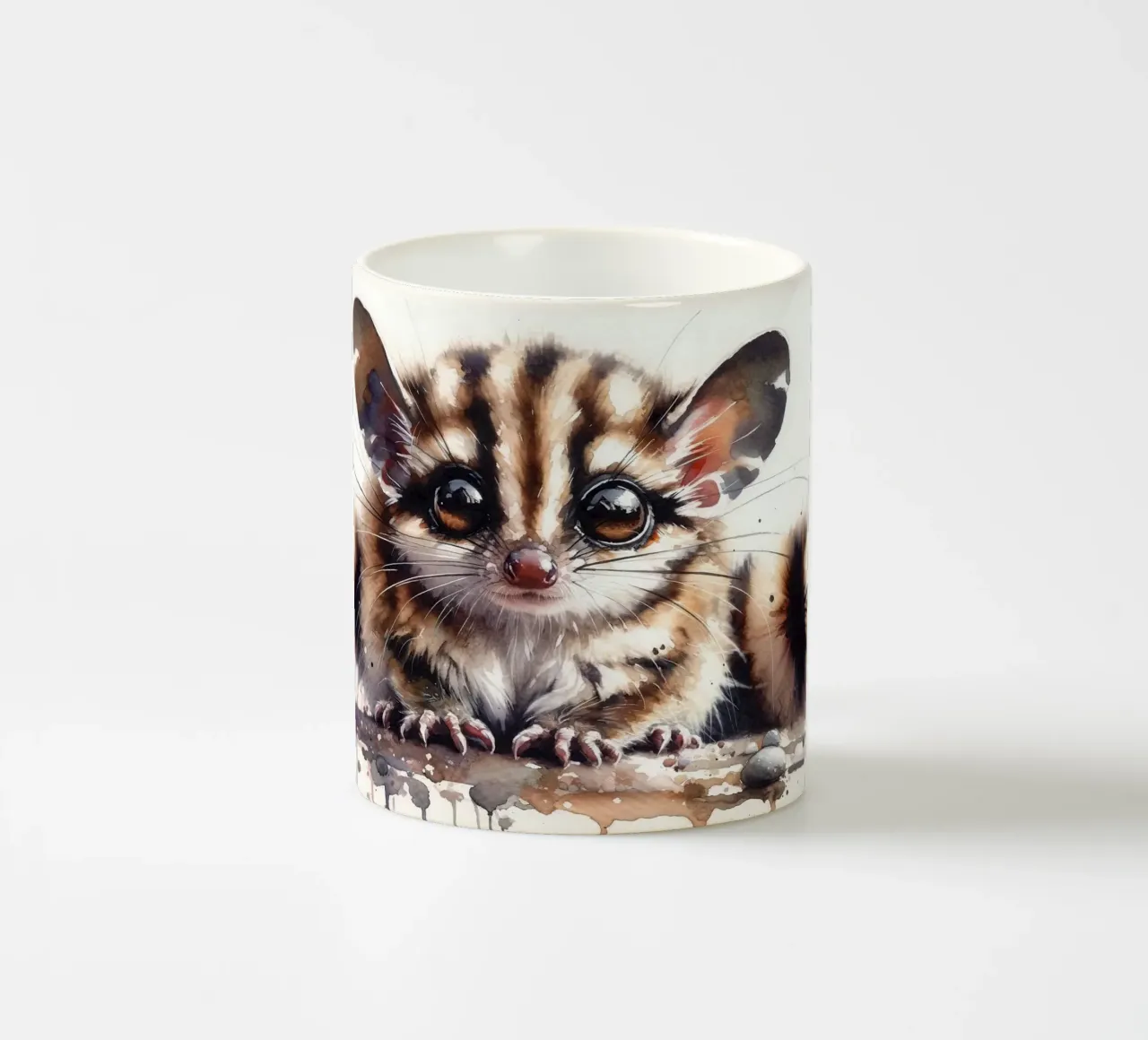 Incantevole Critter della foresta tazza in ceramica da Chromatic Fusion Studio